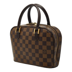 ルイ ヴィトン ダミエ サリア ミニ ハンドバッグ N51286 ブラウン PVC レザー レディース LOUIS VUITTON 【中古】