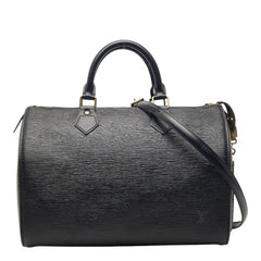 ルイ ヴィトン エピ スピーディ30 ハンドバッグ ミニボストンバッグ ショルダーバッグ 2WAY M59022 ノワール ブラック レザー レディース LOUIS VUITTON 【中古】