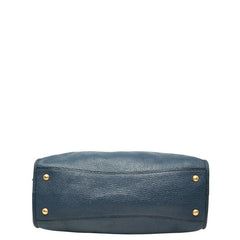 プラダ ハンドバッグ ショルダーバッグ 2WAY ネイビー ヴィッテロダイノレザー レディース PRADA 【中古】