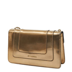 ブルガリ セルペンティ フォーエバー ショルダーバッグ ゴールド パテントレザー レディース BVLGARI 【中古】