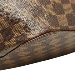 ルイ ヴィトン ダミエ シエナ MM ハンドバッグ ショルダーバッグ 2WAY N41546 ブラウン PVC レザー レディース LOUIS VUITTON 【中古】