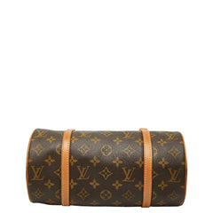 ルイ ヴィトン モノグラム パピヨン26 ハンドバッグ M51386 ブラウン PVC レザー レディース LOUIS VUITTON 【中古】