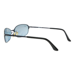 レイバン フルリム スクエア サングラス RB3206 ネイビー メタル メンズ Ray-Ban 【中古】