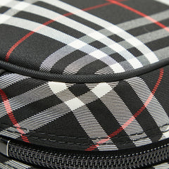 バーバリー ノバチェック ハンドバッグ ブラック ナイロン レディース BURBERRY 【中古】