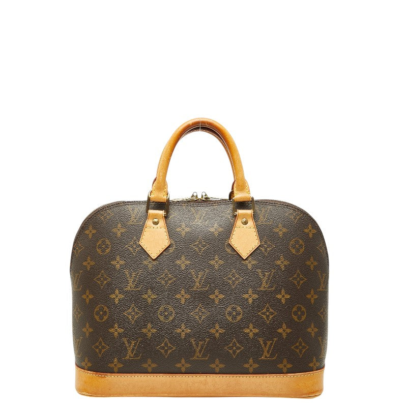 ルイ ヴィトン モノグラム アルマPM ハンドバッグ M51130 ブラウン PVC レザー レディース LOUIS VUITTON 【中古】