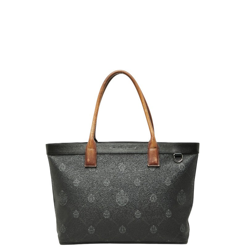 ベルルッティ フォーエバー トートバッグ ブラック ブラウン PVC レザー メンズ Berluti 【中古】