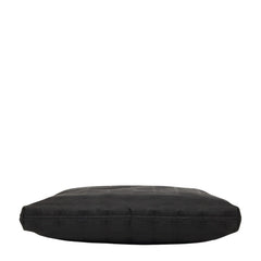 シャネル ニュートラベルライン ハンドバッグ クラッチバッグ ブラック ナイロン レザー レディース CHANEL 【中古】