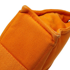 エルメス フールトゥ トートPM ハンドバッグ オレンジ キャンバス レディース HERMES 【中古】