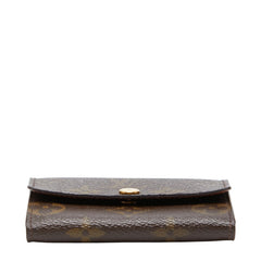 ルイ ヴィトン モノグラム ポルトモネ プラ コインケース M61930 ブラウン PVC レザー レディース LOUIS VUITTON 【中古】