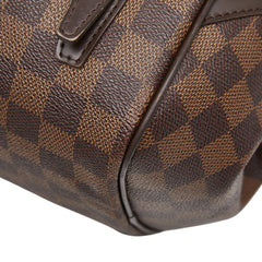 ルイ ヴィトン ダミエ リヴィントンPM ショルダーバッグ N41157 ブラウン PVC レザー レディース LOUIS VUITTON 【中古】