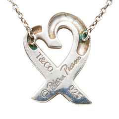 ティファニー ラビングハート ネックレス SV925 シルバー レディース TIFFANY&Co. 【中古】