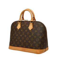 ルイ ヴィトン モノグラム アルマPM ハンドバッグ M51130 ブラウン PVC レザー レディース LOUIS VUITTON 【中古】