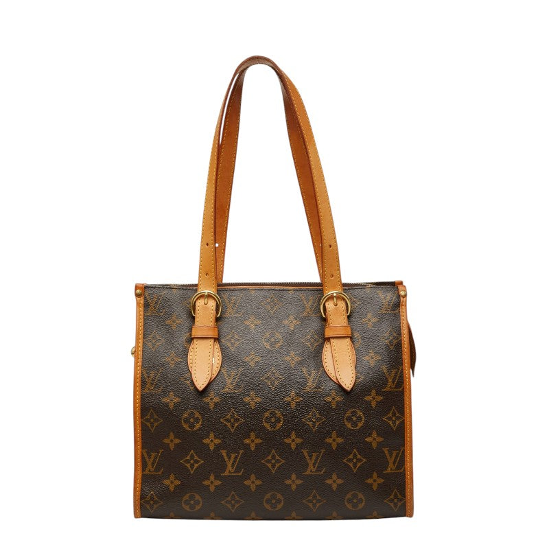 ルイ ヴィトン モノグラム ポパンクール オ トートバッグ M40007 ブラウン PVC レザー レディース LOUIS VUITTON 【中古】
