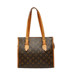 ルイ ヴィトン モノグラム ポパンクール オ トートバッグ M40007 ブラウン PVC レザー レディース LOUIS VUITTON 【中古】