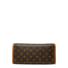 ルイ ヴィトン モノグラム ポパンクール オ トートバッグ M40007 ブラウン PVC レザー レディース LOUIS VUITTON 【中古】