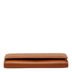 バーバリー ノバチェック 4連 キーケース ブラウン レザー レディース BURBERRY 【中古】