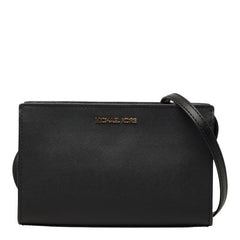 マイケルコース 斜め掛け ショルダーバッグ 35S3G6HC5L ブラック レザー レディース Michael Kors 【中古】