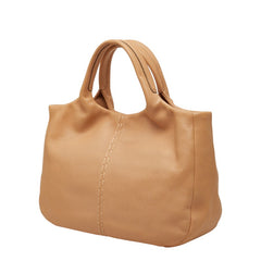 トッズ ハンドバッグ ショルダーバッグ 2WAY ベージュ レザー レディース TOD’S 【中古】