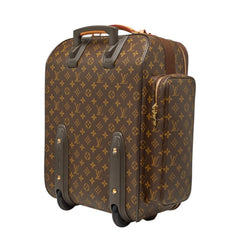 ルイ ヴィトン モノグラム トロリー50 ボスフォール キャリーバッグ スーツケース M23259 ブラウン PVC レザー レディース LOUIS VUITTON 【中古】