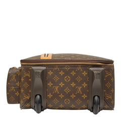 ルイ ヴィトン モノグラム トロリー50 ボスフォール キャリーバッグ スーツケース M23259 ブラウン PVC レザー レディース LOUIS VUITTON 【中古】