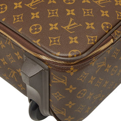 ルイ ヴィトン モノグラム トロリー50 ボスフォール キャリーバッグ スーツケース M23259 ブラウン PVC レザー レディース LOUIS VUITTON 【中古】