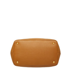 プラダ トートバッグ ショルダーバッグ 2WAY BN2534 キャラメル キャメル ヴィッテロダイノレザー レディース PRADA 【中古】