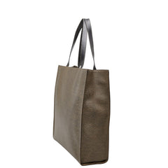 フェンディ 1925 ROMA ITALY トートバッグ ショルダーバッグ ブラウン ブラック PVC レザー レディース FENDI 【中古】