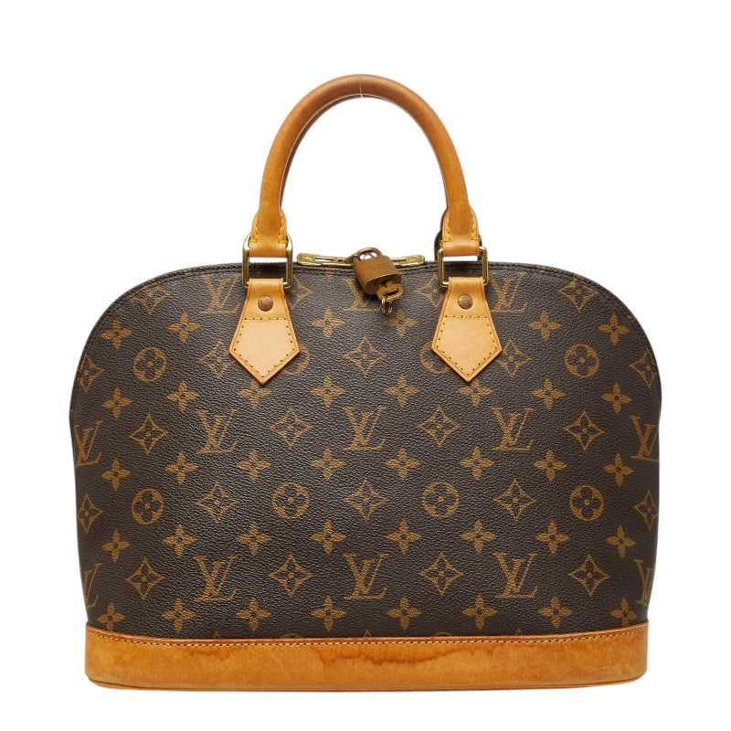 ルイ ヴィトン モノグラム アルマPM 旧型 ハンドバッグ ショルダーバッグ2WAY M51130 ブラウン PVC レザー レディース LOUIS VUITTON 【中古】