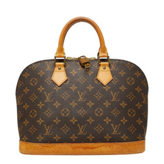 ルイ ヴィトン モノグラム アルマPM 旧型 ハンドバッグ ショルダーバッグ2WAY M51130 ブラウン PVC レザー レディース LOUIS VUITTON 【中古】