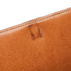 セリーヌ マカダム 斜め掛け ショルダーバッグ ブラウン PVC レザー レディース CELINE 【中古】