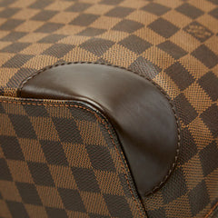 ルイ ヴィトン ダミエ ハムステッドGM トートバッグ ショルダーバッグ N51203 ブラウン PVC レザー レディース LOUIS VUITTON 【中古】