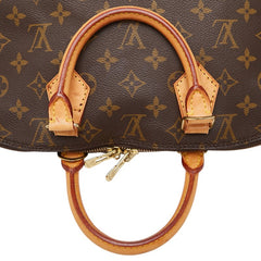ルイ ヴィトン モノグラム アルマ 旧型 ハンドバッグ M51130 ブラウン PVC レザー レディース LOUIS VUITTON 【中古】
