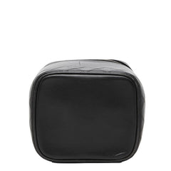 シャネル ビコローレ バニティバッグ ハンドバッグ ブラック ラムスキン レディース CHANEL 【中古】