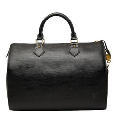 ルイ ヴィトン エピ スピーディ30 ハンドバッグ ミニボストンバッグ M59022 ノワール ブラック レザー レディース LOUIS VUITTON 【中古】