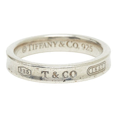 ティファニー 1837 ナローリング リング 指輪 16号 SV925 シルバー レディース TIFFANY&Co. 【中古】