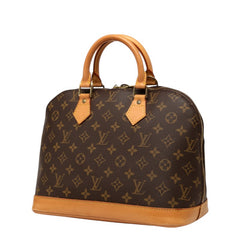 ルイ ヴィトン モノグラム アルマPM ハンドバッグ M51130 ブラウン PVC レザー レディース LOUIS VUITTON 【中古】