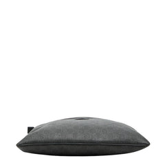 グッチ GGスプリーム 斜め掛け ショルダーバッグ 162904 ブラック グレー PVC レザー レディース GUCCI 【中古】