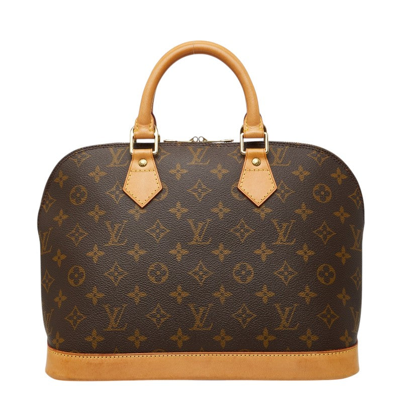 ルイ ヴィトン モノグラム アルマPM 旧型 ハンドバッグ M51130 ブラウン PVC レザー レディース LOUIS VUITTON 【中古】