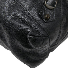 バレンシアガ ザ・デイ ワンショルダーバッグ 140442 ブラック レザー レディース BALENCIAGA 【中古】