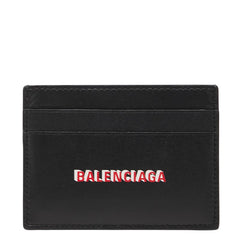 バレンシアガ CASH カードホルダー カードケース 594309 ブラック レザー レディース BALENCIAGA 【中古】