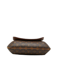 ルイ ヴィトン モノグラム ミュゼット 斜め掛け ショルダーバッグ M51256 ブラウン PVC レザー レディース LOUIS VUITTON 【中古】