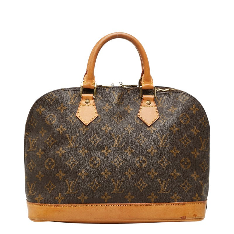 ルイ ヴィトン モノグラム アルマPM ハンドバッグ M51130 ブラウン PVC レザー レディース LOUIS VUITTON 【中古】
