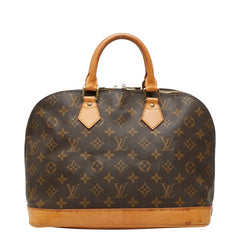 ルイ ヴィトン モノグラム アルマPM ハンドバッグ M51130 ブラウン PVC レザー レディース LOUIS VUITTON 【中古】
