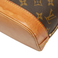 ルイ ヴィトン モノグラム アルマPM ハンドバッグ M51130 ブラウン PVC レザー レディース LOUIS VUITTON 【中古】