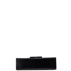 サルヴァトーレフェラガモ ガンチーニ ハンドバッグ ショルダーバッグ ブラック レザー レディース Salvatore Ferragamo 【中古】
