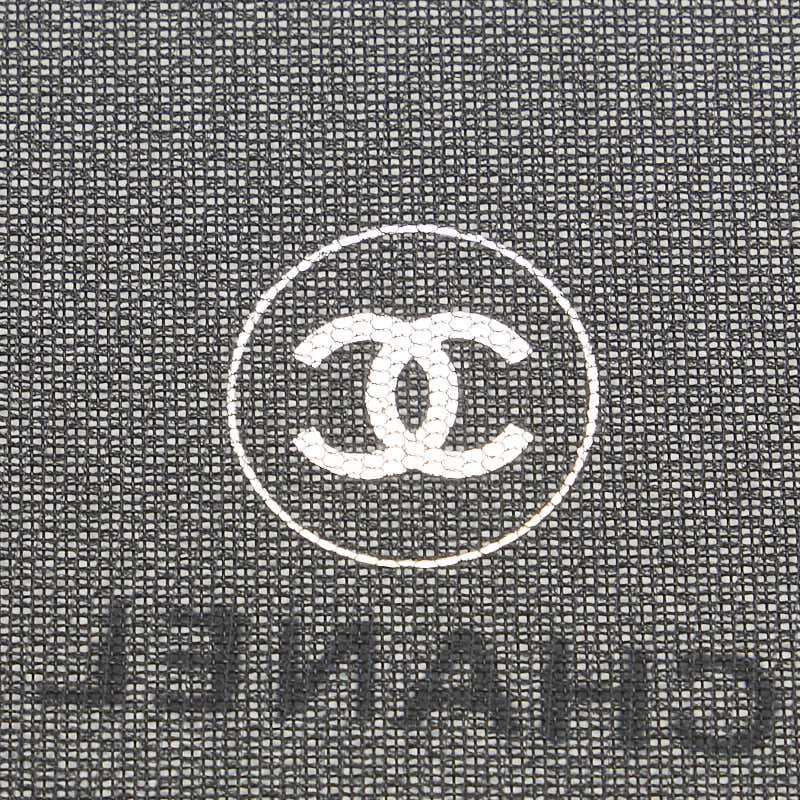 シャネル ココマーク ポーチ マルチケース 小物入れ ブラック ナイロン レディース CHANEL 【中古】