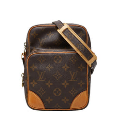 ルイ ヴィトン モノグラム アマゾン 斜め掛け ショルダーバッグ M45236 ブラウン PVC レザー レディース LOUIS VUITTON 【中古】