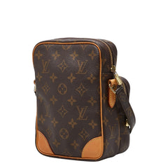 ルイ ヴィトン モノグラム アマゾン 斜め掛け ショルダーバッグ M45236 ブラウン PVC レザー レディース LOUIS VUITTON 【中古】