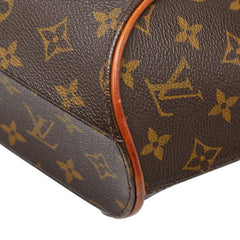 ルイ ヴィトン モノグラム エリプスPM ハンドバッグ M51127 ブラウン PVC レザー レディース LOUIS VUITTON 【中古】
