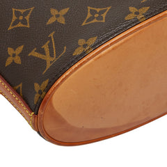 ルイ ヴィトン モノグラム ドルーオ 斜め掛け ショルダーバッグ M51290 ブラウン PVC レザー レディース LOUIS VUITTON 【中古】